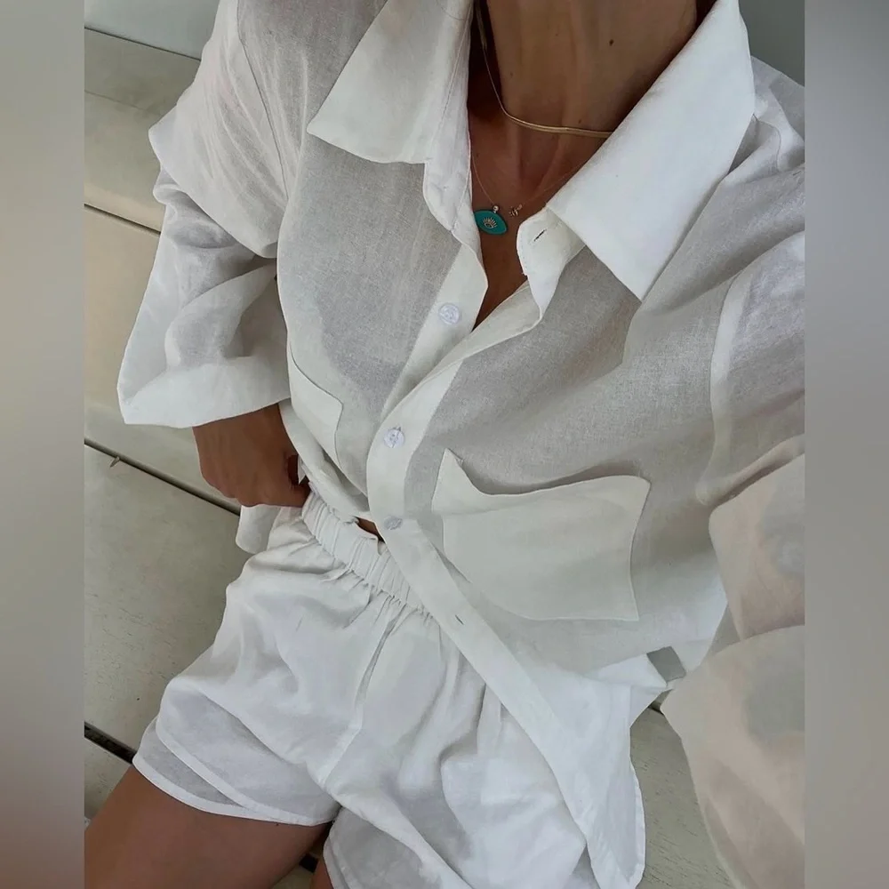 Commense Aegean Two Piece Double Lined Shorts Set - Picture 5 of 15